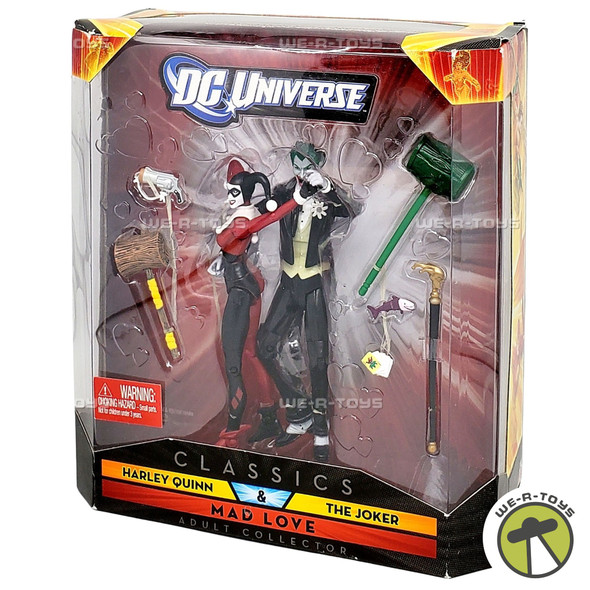 DC Universe Classics Mad Love Harley Quinn and The Joker Action Figure Set 97292