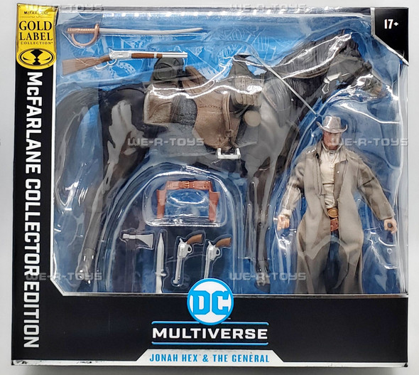 DC Multiverse Jonah Hex and The General Action Figure Set 2024 McFarlane 17147