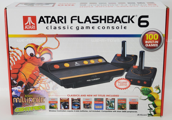Atari Flashback 6 Classic Game System with 100 Games 2015 At Games