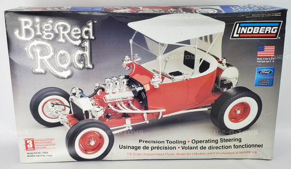 Lindberg Big Red Rod T Bucket Model Kit 1:8 Scale No. 73044