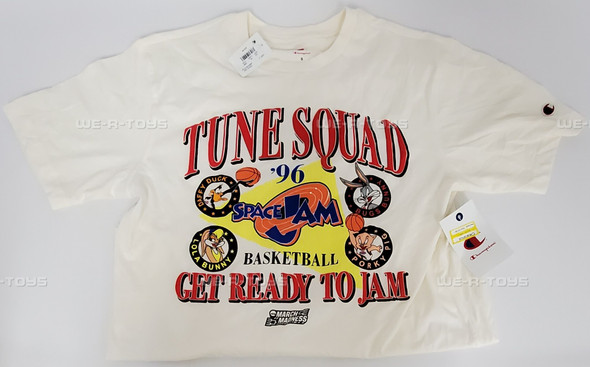 Space Jam Tune Squad Champion Get Ready to Jam T-Shirt Size Small
