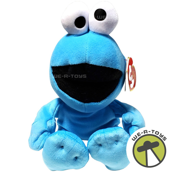 Ty Beanie Babies Cookie Monster Sesame Street Plush Small