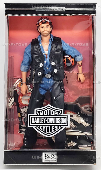Barbie Harley Davidson Motor Cycles Ken Doll 1999 Mattel 25638