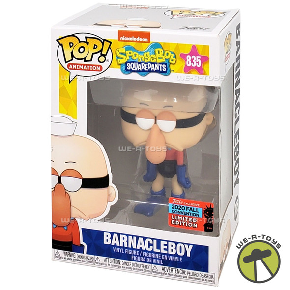Funko POP Animation Spongebob Squarepants Barnacle Boy 835 Vinyl Figure