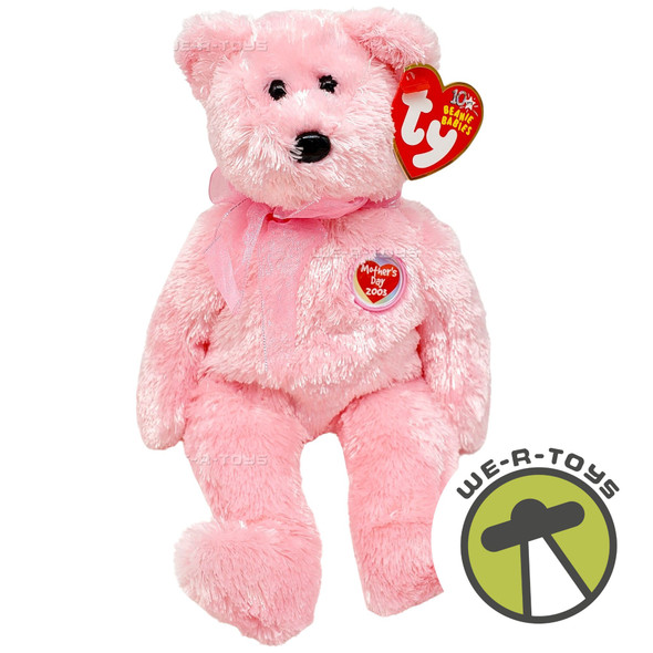Ty Beanie Babies MOM-e -the Bear Mother's Day Plush Ty Store Exclusive