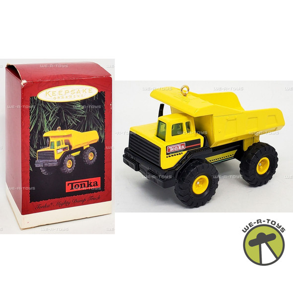 Hallmark Keepsake Tonka Mighty Dump Truck 1996 Christmas Ornament