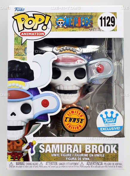 Funko POP Animation One Piece Samurai Brook 1129 Vinyl Figure