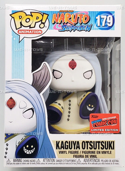 Funko POP Animation Naruto Shippuden Kaguya Otsutsuki 179 Vinyl Figure 2020 NYCC