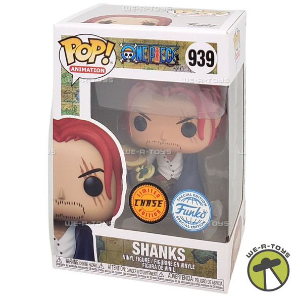 Funko POP Animation One Piece Shanks 939 Vinyl Chase Figure