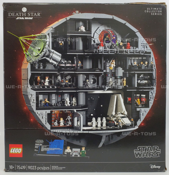 LEGO Star Wars Death Star Set 75419 Factory Sealed 9023 Pieces (2)