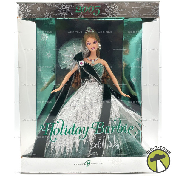 2005 Holiday Emerald Barbie Doll by Bob Mackie Mattel #H8583