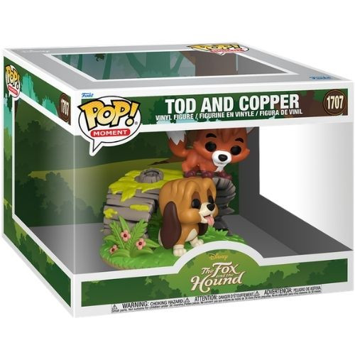 The Fox and the Hound Tod and Copper Funko Pop! Moment #1707