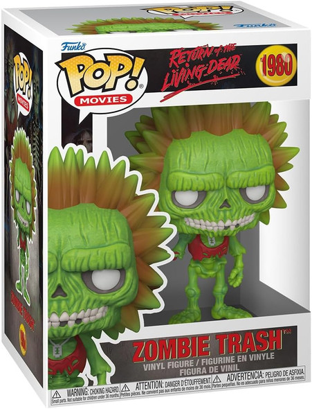 Funko Pop Return of the Living Dead Zombie Trash Vinyl Figure #1980