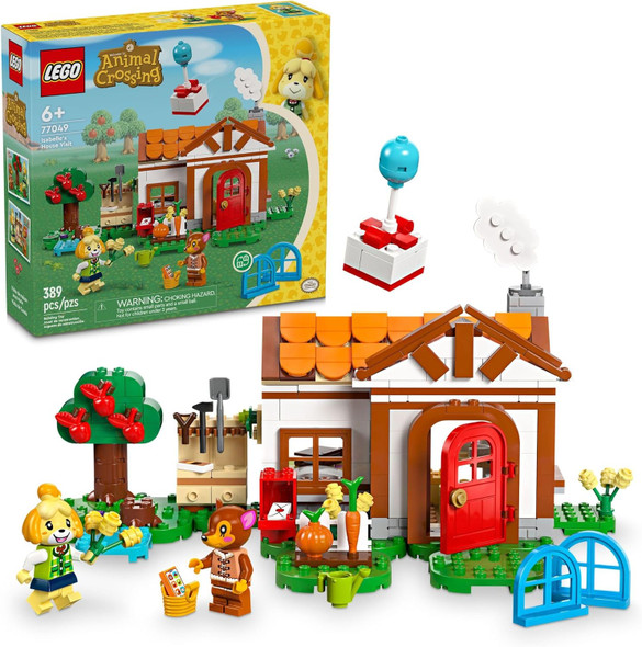 LEGO Animal Crossing Isabelle’s House Visit 77049