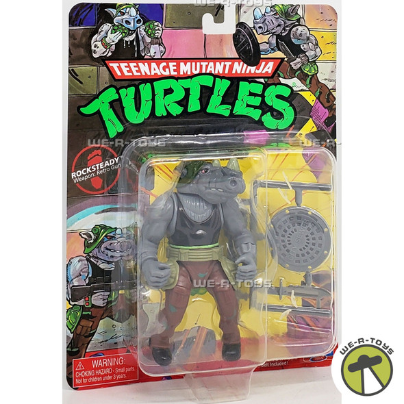 Teenage Mutant Ninja Turtles Rocksteady Action Figure 2022 Playmates 81009