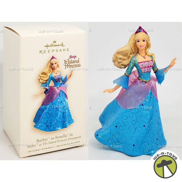 Hallmark Keepsake Ornament Barbie as Rosella in Barbie as the Island Princess