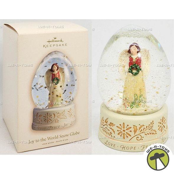 Hallmark Keepsake Joy to the World Snow Globe 2007