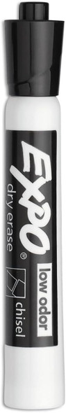 EXPO Dry Erase Markers, Chisel Tip, Black, 36 Count