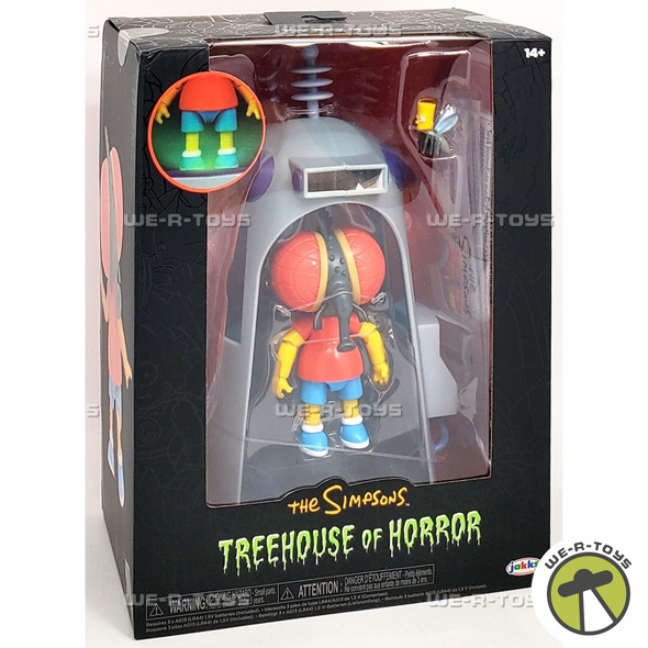 The Simpsons Treehouse of Horror Fly Boy Bart Action Figure Jakks Pacific 19694