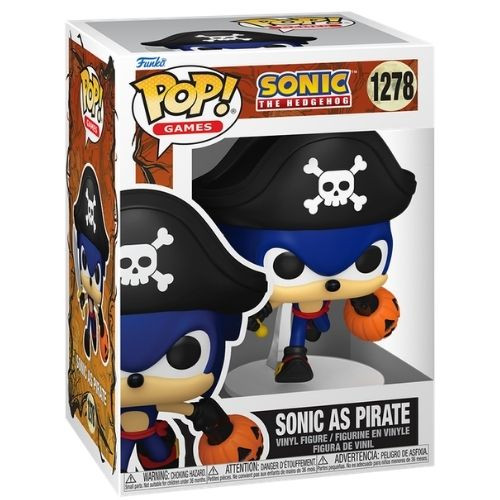 Funko Pop Sonic the Hedgehog Sonic as Pirate Vinyl Figure #1278