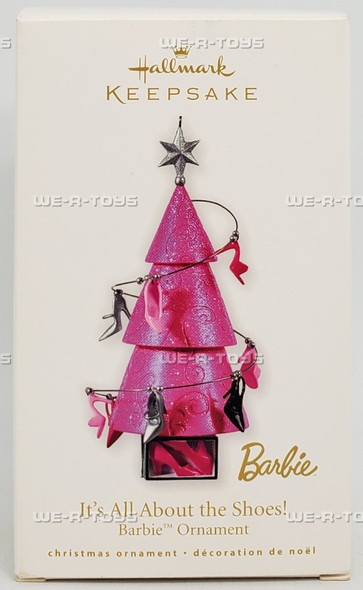 Hallmark Keepsake Barbie It's All About the Shoes Tree Christmas Ornament