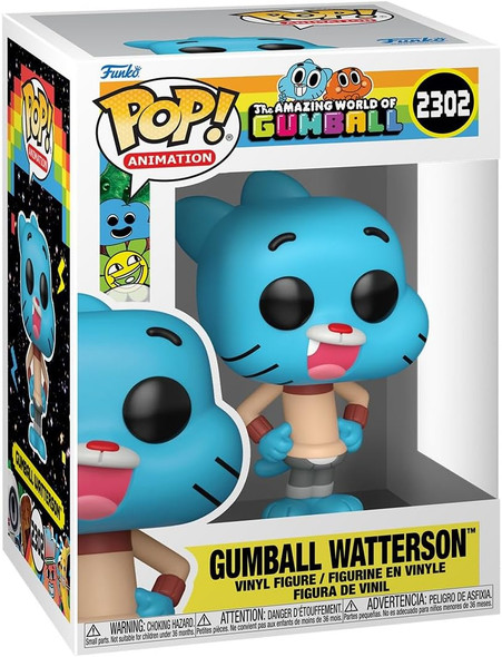 Funko Pop The Amazing World of Gumball Watterson Vinyl Figure #2302