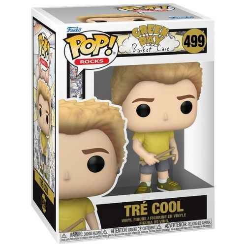 Funko Pop Green Day Tre Cool Basket Case Vinyl Figure #499