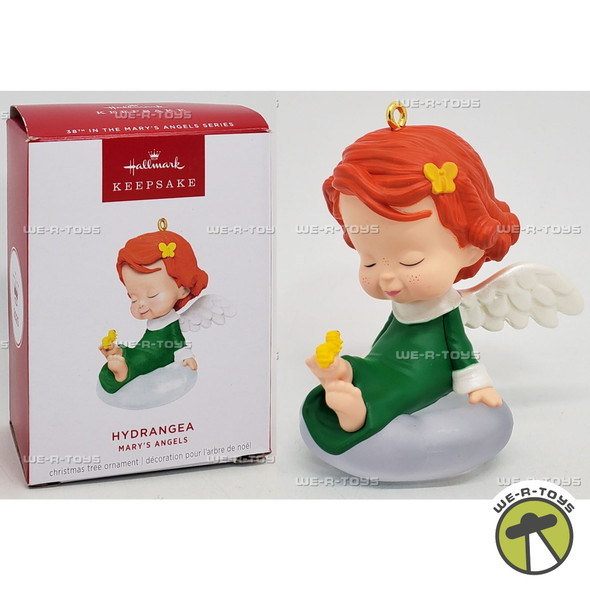 Hallmark Keepsake Mary's Angels Hydrangea Christmas Ornament