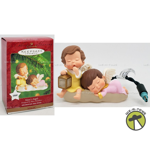 Hallmark Keepsake Mary's Angels with Light Christmas Ornament QLX7561