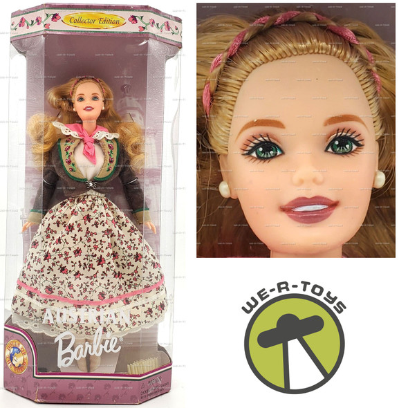 Austrian Barbie Dolls of the World Collector Edition 1998 Mattel #21553