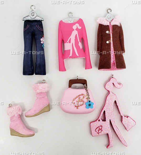 Hallmark Keepsake Barbie Fashion Minis Set of 6 Ornament Collection