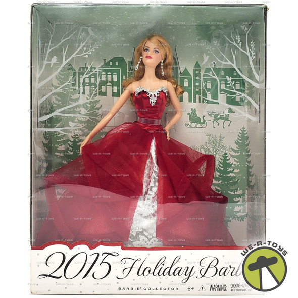 2015 Holiday Barbie Doll Collector Mattel #CHR76