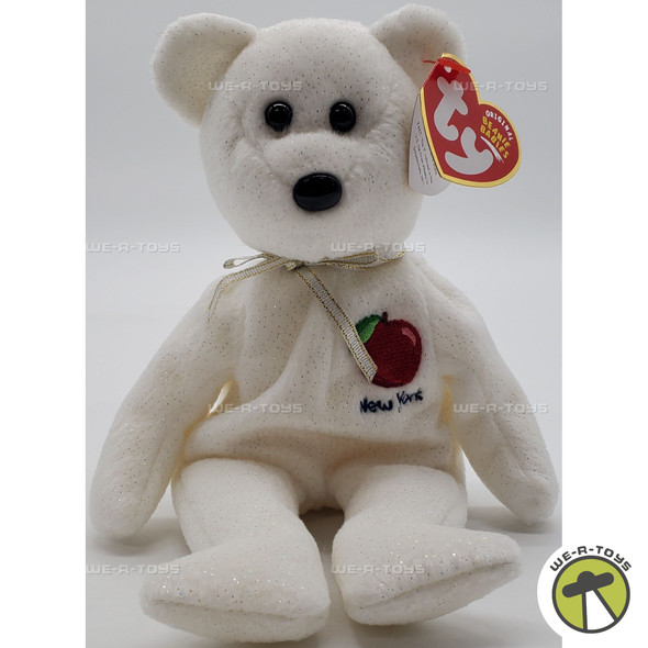 Ty Beanie Baby New York State the Bear USA Exclusive Plush 2004