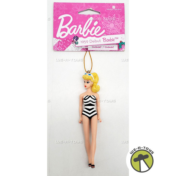 Barbie 1959 Debut Hanging Ornament by American Greetings #06096413