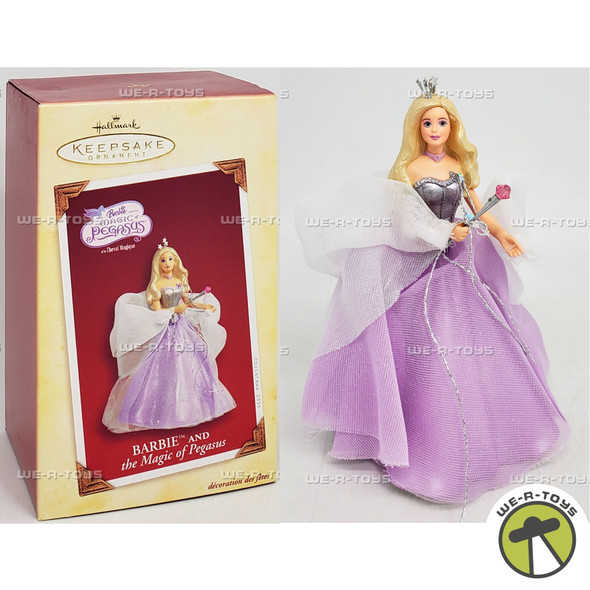 Hallmark Keepsake Barbie and the Magic of Pegasus Christmas Ornament QXI6415
