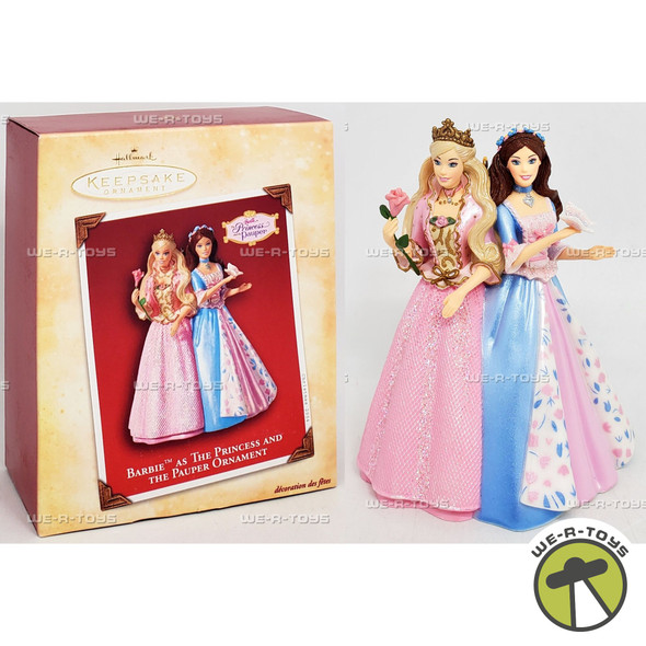 Hallmark Keepsake Barbie as The Princess and The Pauper Christmas Ornament