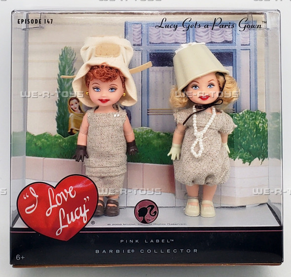 I Love Lucy Episode 147 Lucy Gets a Paris Gown Kelly Doll Gift Set N2690