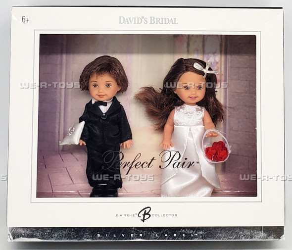 Barbie David's Bridal Perfect Pair Kelly and Tommy Doll Set 2004 Mattel H8153
