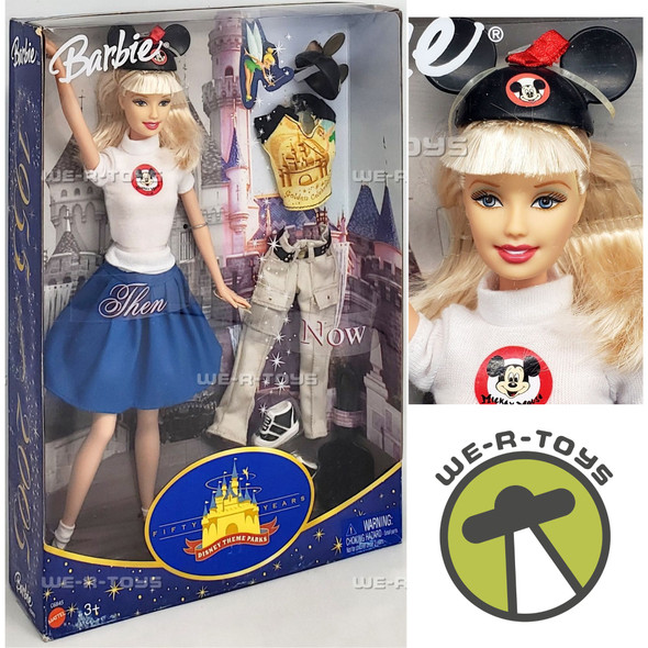 Disney Theme Parks Then and Now Barbie Doll 2004 Mattel C6845