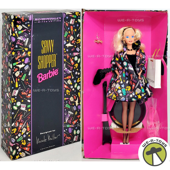 Bloomingdale's Limited Edition Savvy Shopper Barbie Doll 12152 Mattel 1994
