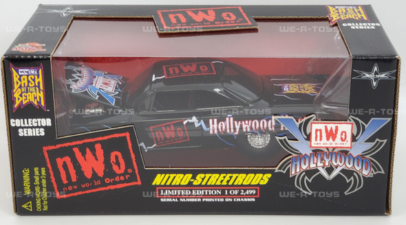 Racing Champions 1:24 WCW Goldberg 24K Gold Nitro-Streetrod Die