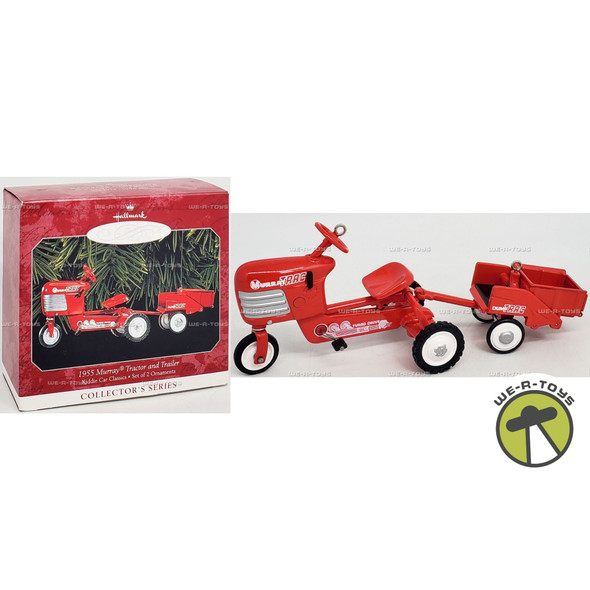 Hallmark Keepsake 1955 Murray Tractor and Trailer Christmas Ornament QX6376
