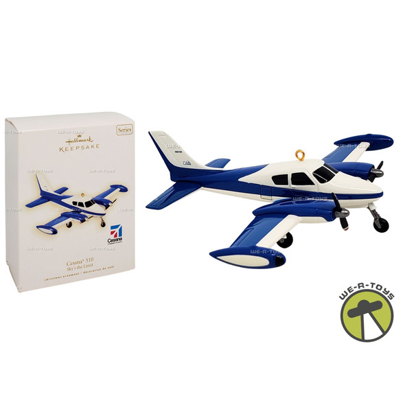 Hallmark Keepsake Cessna 310 Sky's the Limit 13th in Series Christmas Ornament