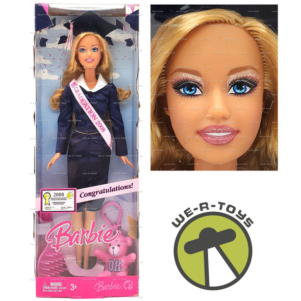 Barbie Graduation 2008 Doll 2007 Mattel #M3482