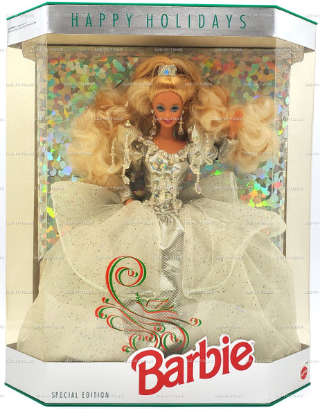 Happy Holidays Barbie Doll 1992 Mattel #1429