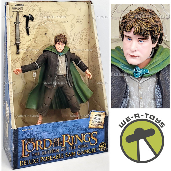 Lord of The Rings Return of The King Sam Gamgee Deluxe Poseable Figure 81222