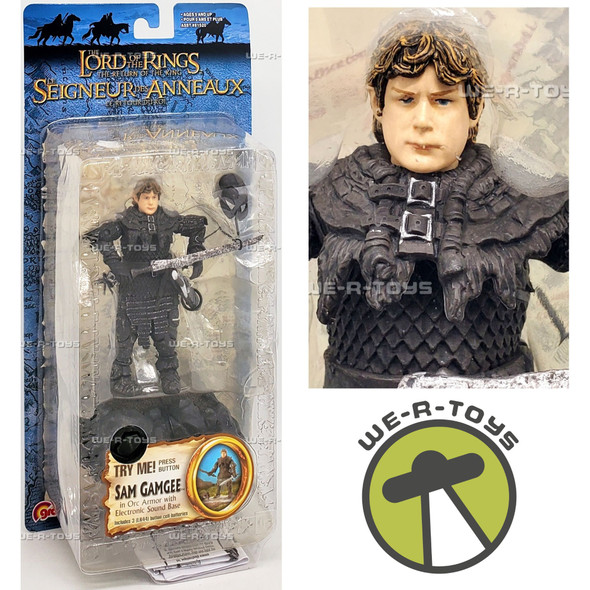 Lord of the Rings Sam Gamgee in Orc Armor with Electronic Sound Base 81527