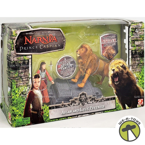 The Chronicles of Narnia Aslan and Lucy Pevensie Action Figure Set 90061