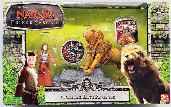 The Chronicles of Narnia Aslan and Lucy Pevensie Action Figure Set 90061