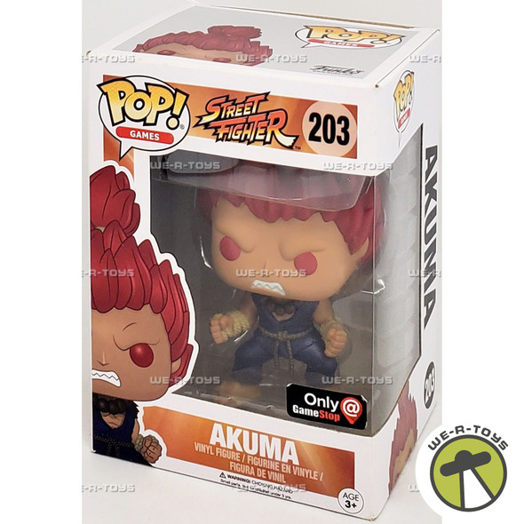 Funko POP Games Street Fighter Akuma 203 Vinyl Figure